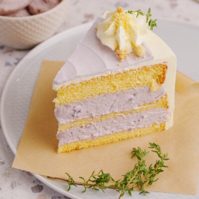 Taro slice cake